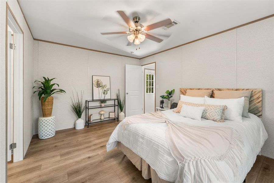 Furnished interior view inside a new home in , Bronson (Image 13).