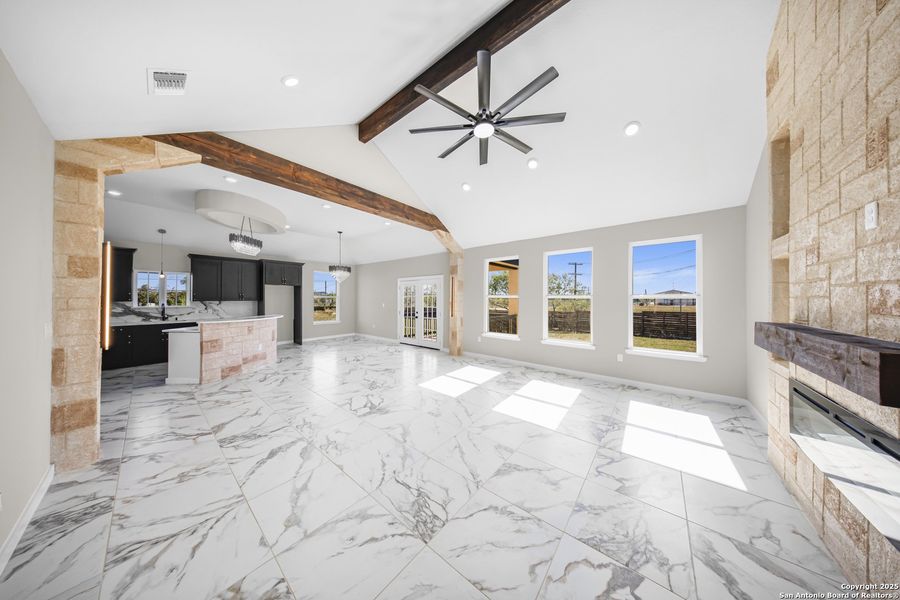 Spacious, unfurnished interior of a new home in , San Antonio (Image 13). Spacious, unfurnished interior of a new home in , San Antonio (Image 13).