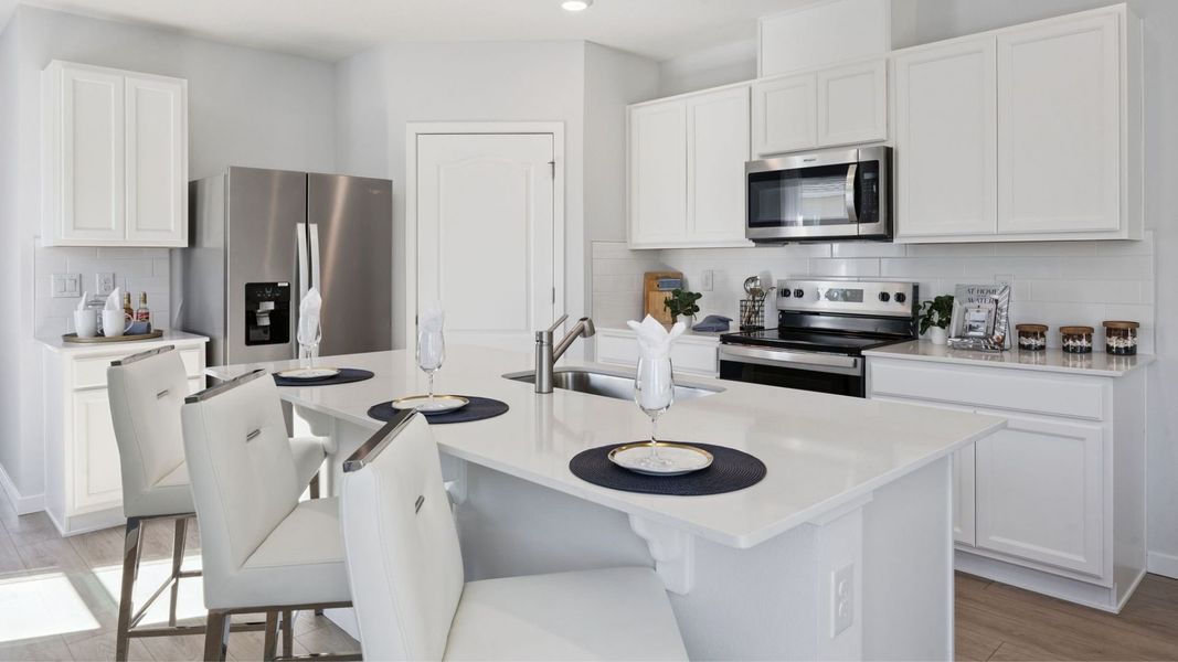 Furnished interior view inside a new home in Kindred, Kissimmee (Image 11). Furnished interior view inside a new home in Kindred, Kissimmee (Image 11).