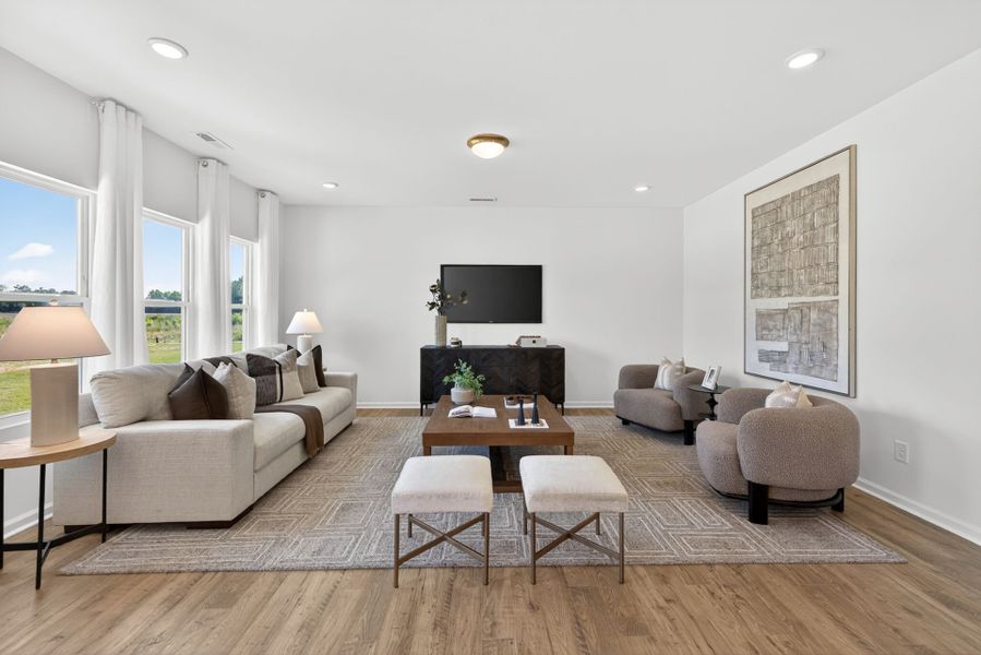 Furnished interior view inside a new home in Nathans Ridge, Lillington (Image 9).
