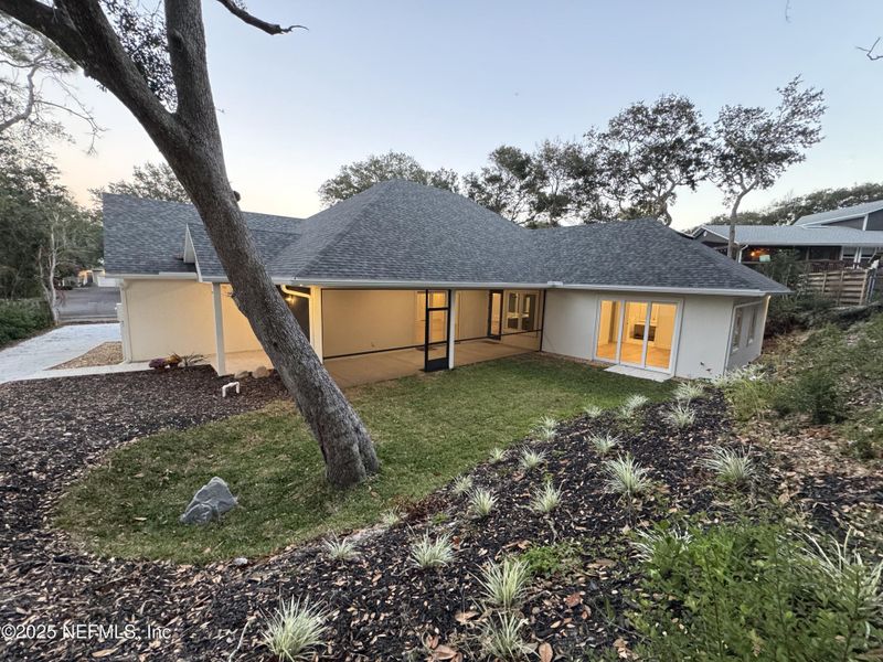 Exterior details and patio area of a home in , Fernandina Beach (Image 31). Exterior details and patio area of a home in , Fernandina Beach (Image 31).