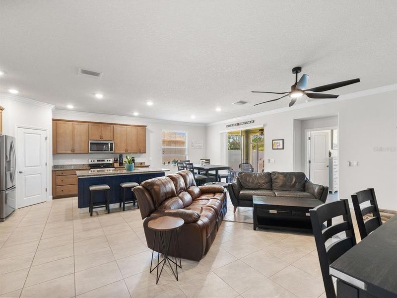Furnished interior view inside a new home in , Hudson (Image 18).