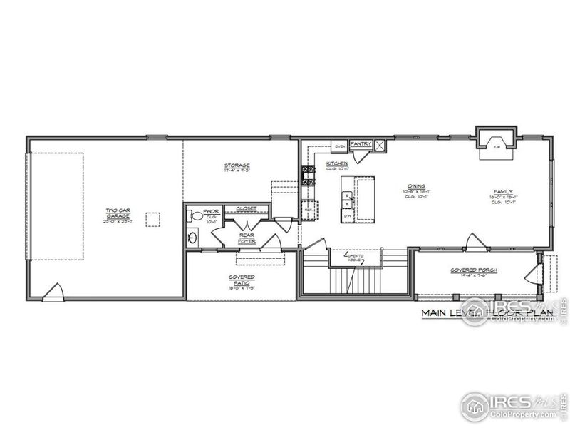 2D floor plan layout of this home in Westerly, Erie, CO (Image 4).