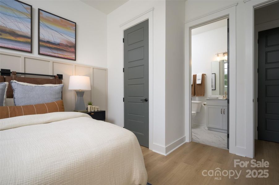 Furnished interior view inside a new home in North Creek Village, Huntersville (Image 36).