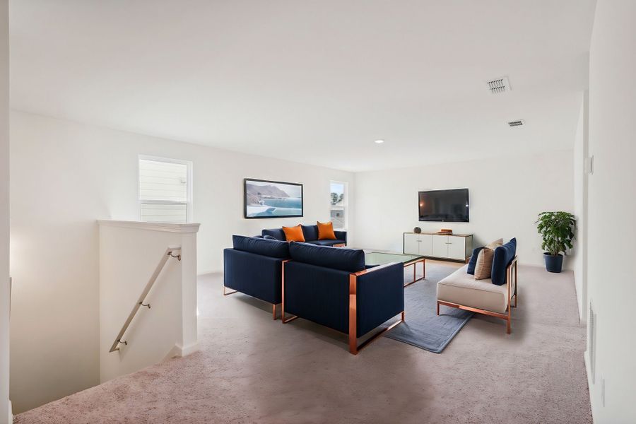 Representative furnished interior of a home built from the Eris by Starlight Homes in Brookshire at Legacy Hills, Celina (Image 9). Representative furnished interior of a home built from the Eris by Starlight Homes in Brookshire at Legacy Hills, Celina (Image 9).