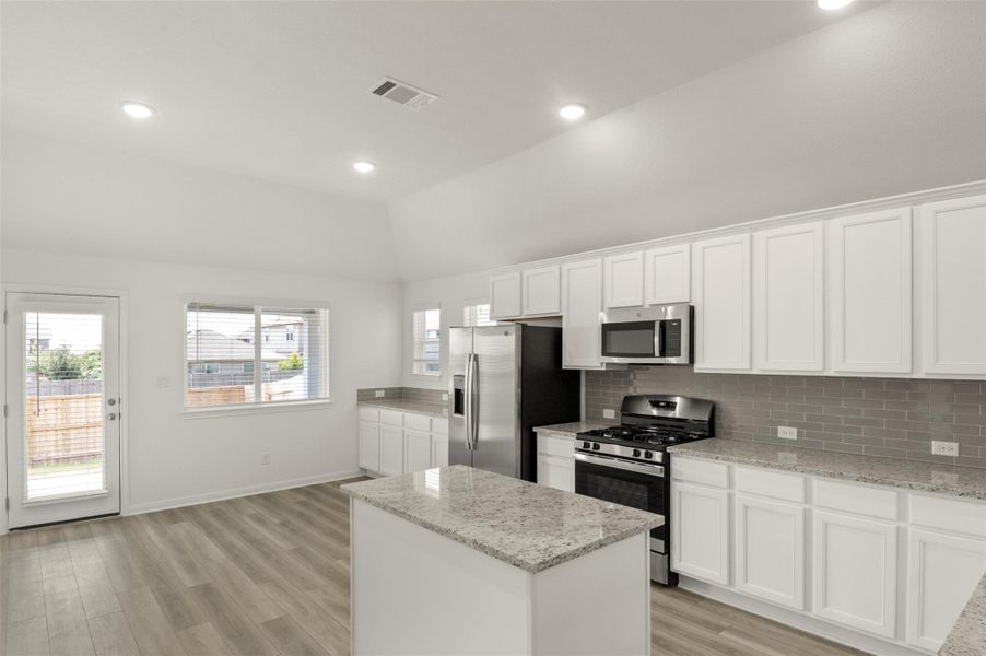Furnished interior view inside a new home in Orchard Ridge, Liberty Hill (Image 3). Furnished interior view inside a new home in Orchard Ridge, Liberty Hill (Image 3).
