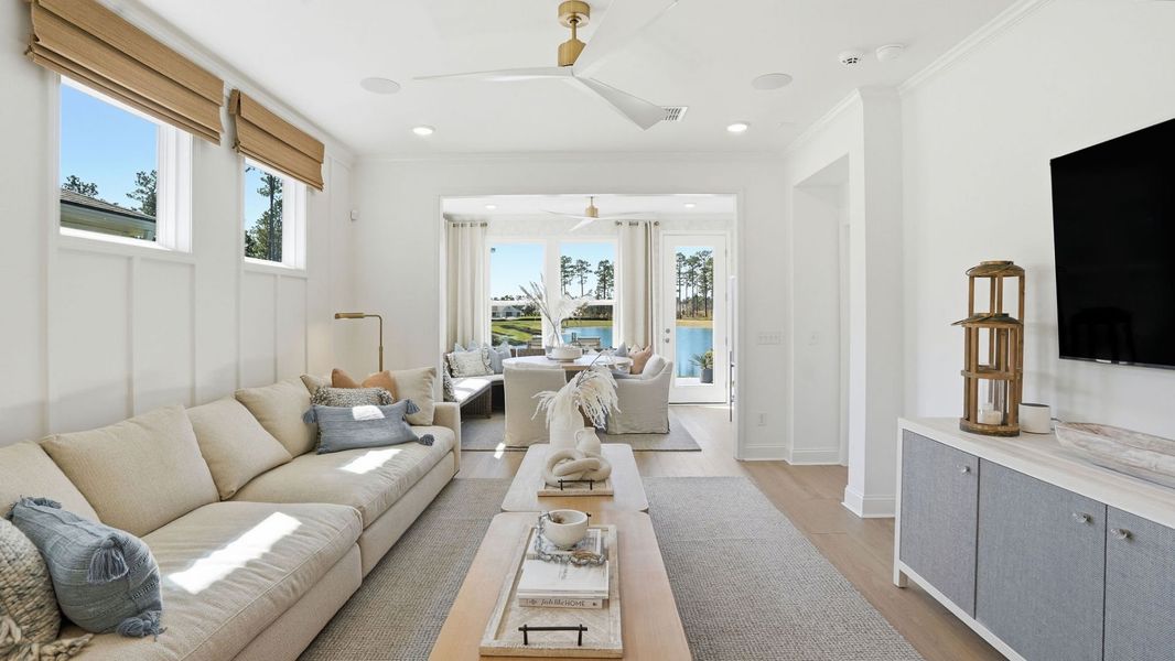 Representative furnished interior of a home built from the Hallmark by Del Webb in Del Webb Point Hope, Charleston (Image 8). Representative furnished interior of a home built from the Hallmark by Del Webb in Del Webb Point Hope, Charleston (Image 8).