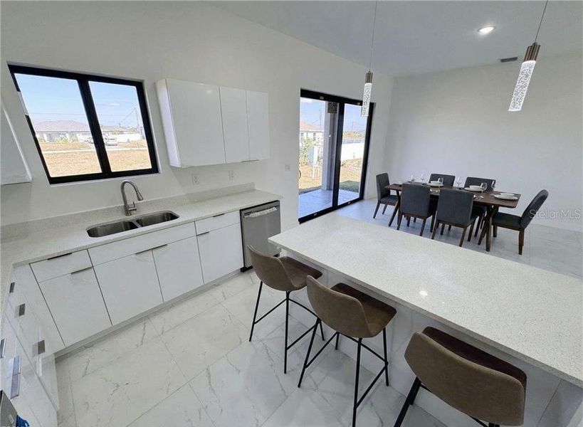 Furnished interior view inside a new home in , Cape Coral (Image 11).