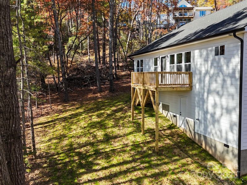 Exterior details and patio area of a home in , Horse Shoe (Image 23). Exterior details and patio area of a home in , Horse Shoe (Image 23).