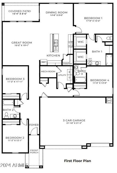 courtland floorplan