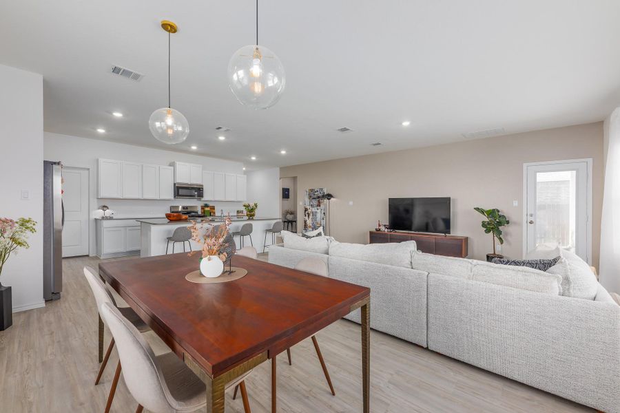 Furnished interior view inside a new home in , Georgetown (Image 8).