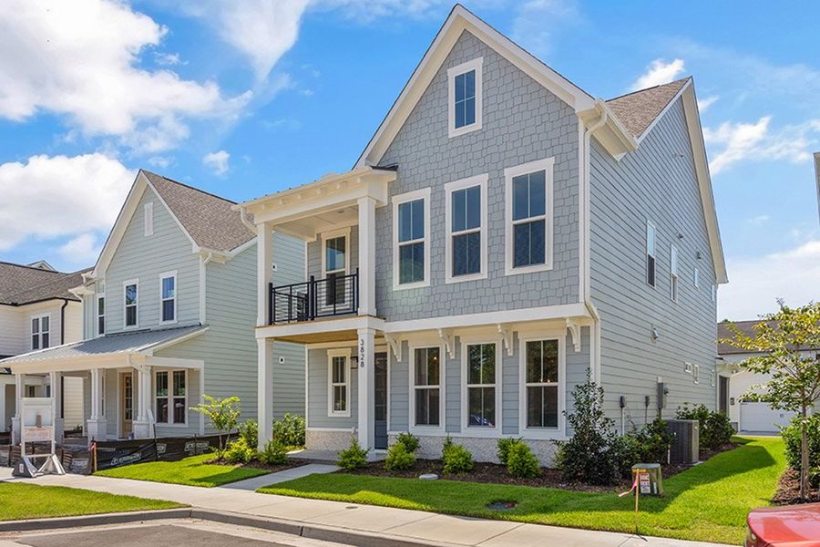Representative exterior photo of a completed home built from the The Wisteria by RobuckHomes in East & Mason, Wilmington, NC (Image 22).