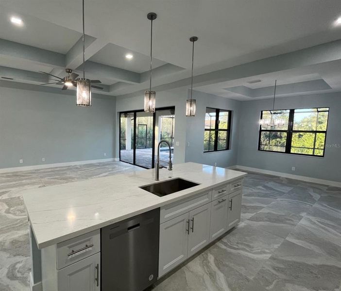Furnished interior view inside a new home in , Port Charlotte (Image 12).