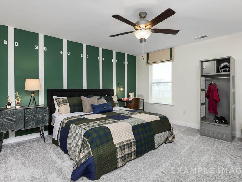 Furnished interior view inside a new home in Retreat at North Main, Lillington (Image 15). Furnished interior view inside a new home in Retreat at North Main, Lillington (Image 15).