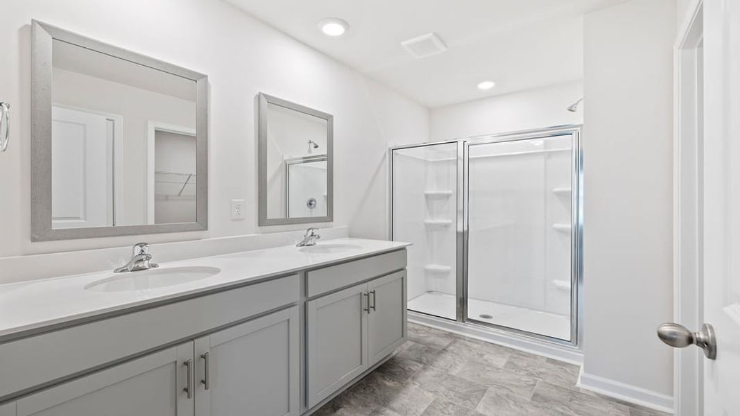 Furnished interior view inside a new home in Lakestone, Woodruff (Image 13).