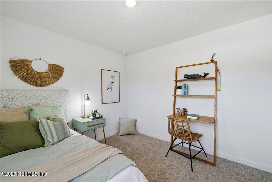 Furnished interior view inside a new home in Azalea Creek, Jacksonville (Image 34).