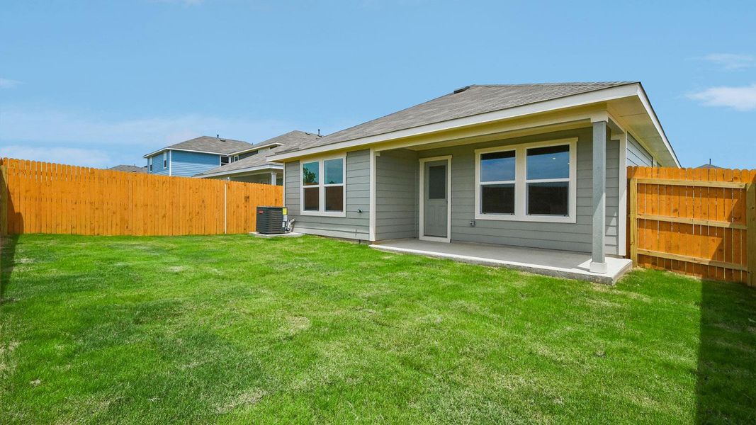 Exterior details and patio area of a home in Durango, Mustang Ridge (Image 3). Exterior details and patio area of a home in Durango, Mustang Ridge (Image 3).