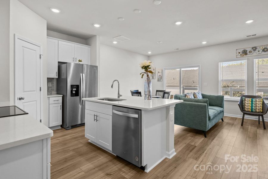 Furnished interior view inside a new home in , Fort Mill (Image 12). Furnished interior view inside a new home in , Fort Mill (Image 12).