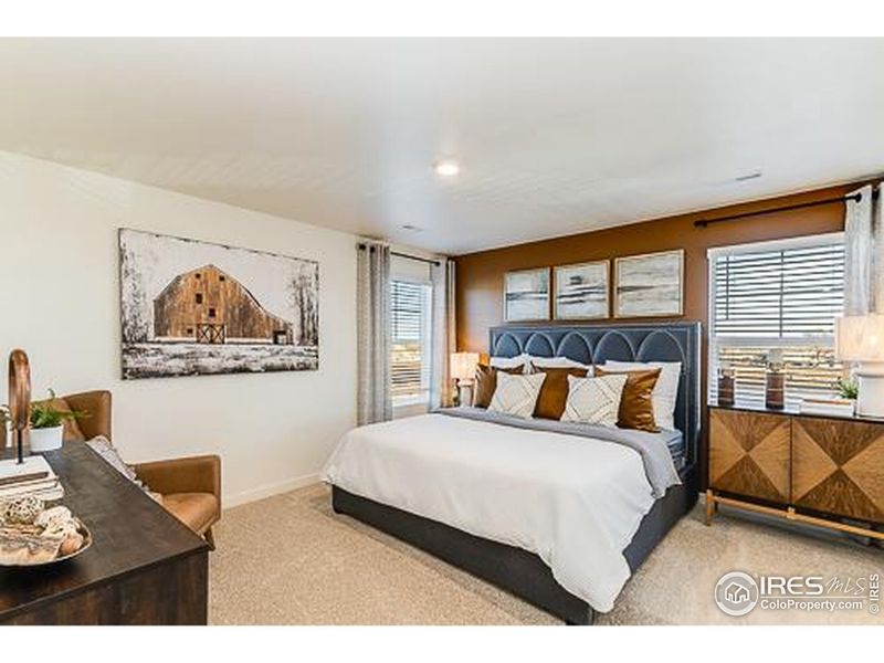 Furnished interior view inside a new home in Prairie Song, Windsor (Image 18). Furnished interior view inside a new home in Prairie Song, Windsor (Image 18).