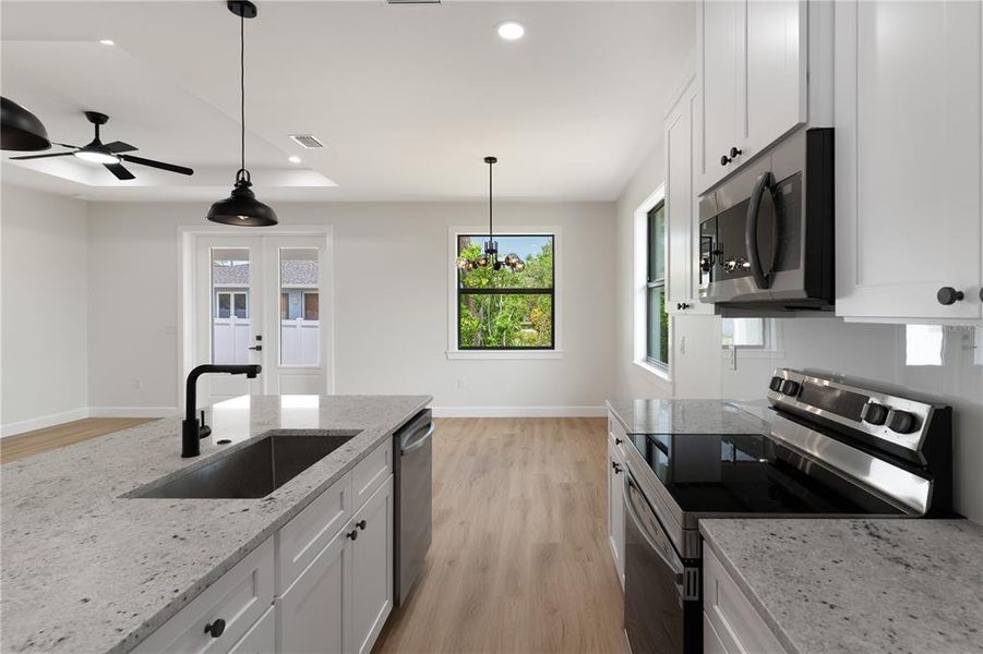 Furnished interior view inside a new home in , Venice (Image 7).