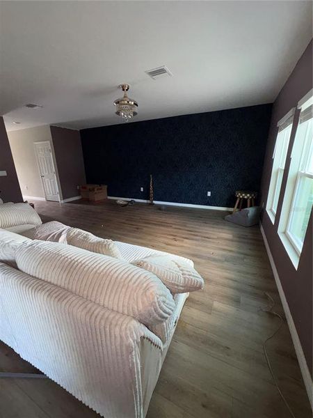 Furnished interior view inside a new home in Bell Creek Landing, Riverview (Image 7).
