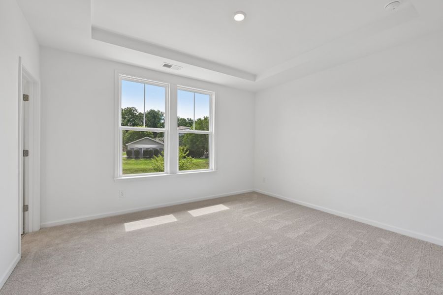 Spacious, unfurnished interior of a new home in Senata at Research Park, Charlotte (Image 30). Spacious, unfurnished interior of a new home in Senata at Research Park, Charlotte (Image 30).