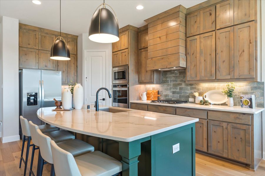 Furnished interior view inside a new home in Walton Ridge, Corinth (Image 13).
