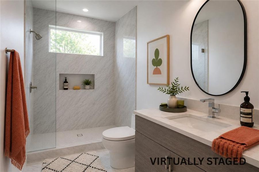 Furnished interior view inside a new home in , Scottdale (Image 16).