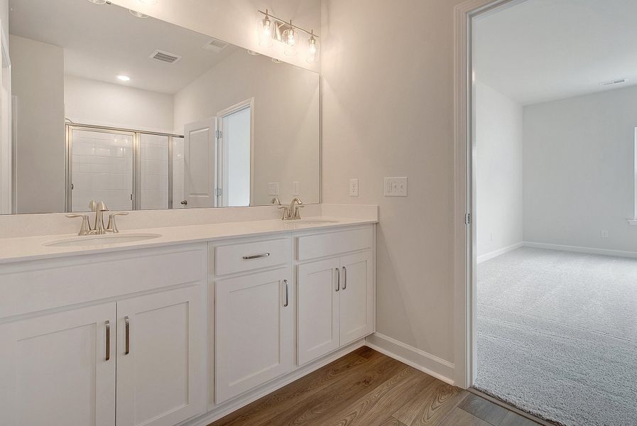 Furnished interior view inside a new home in Watson Hill, Summerville (Image 10).