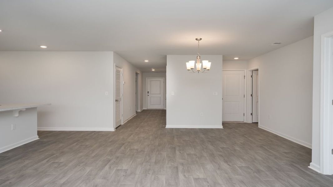 Representative unfurnished interior of a home built from the KERRY by D.R. Horton in Stanbury Creek, Supply (Image 21).