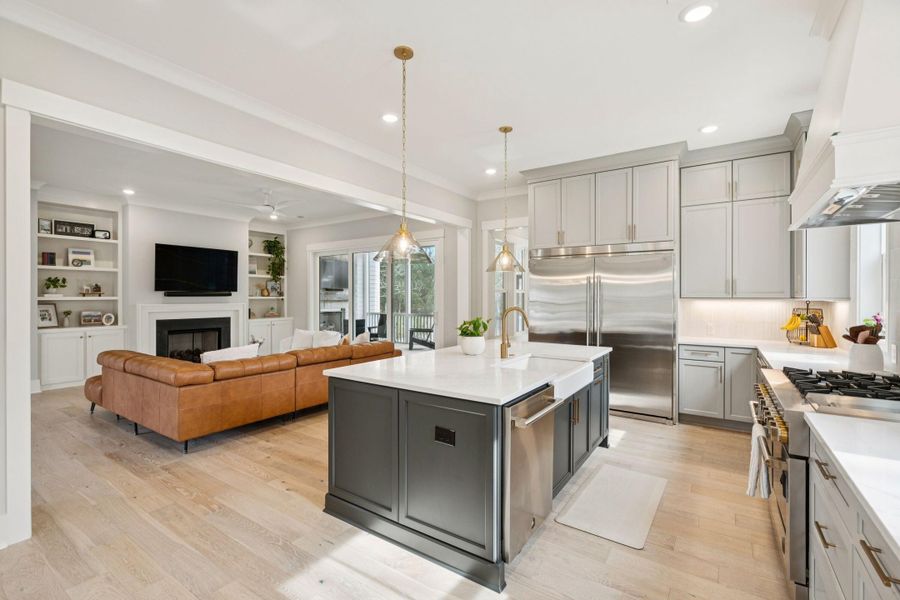 Furnished interior view inside a new home in , Mount Pleasant (Image 53).