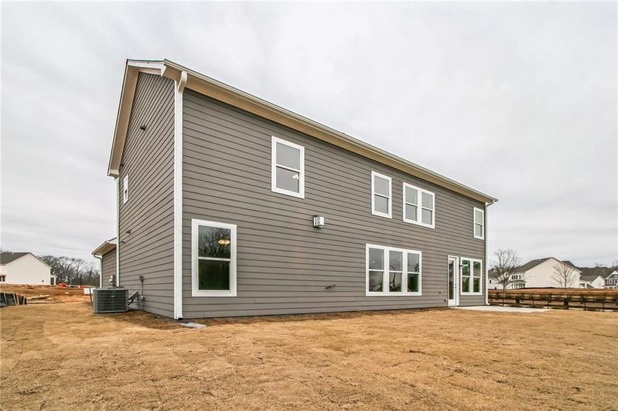 Exterior details and patio area of a home in Maddox Landing, Hoschton (Image 4).