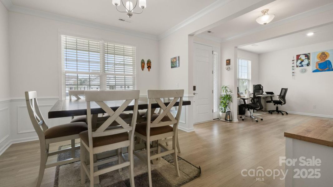 Furnished interior view inside a new home in , Fort Mill (Image 24).