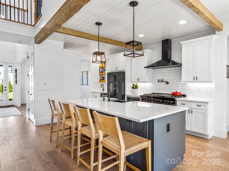 Furnished interior view inside a new home in , Mills River (Image 27).