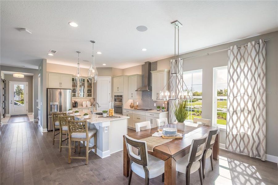 Furnished interior view inside a new home in Laureate Park at Lake Nona, Orlando (Image 8).