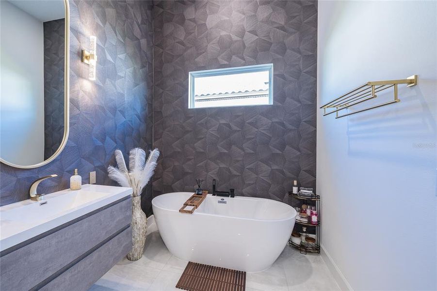 Furnished interior view inside a new home in , Wesley Chapel (Image 49).