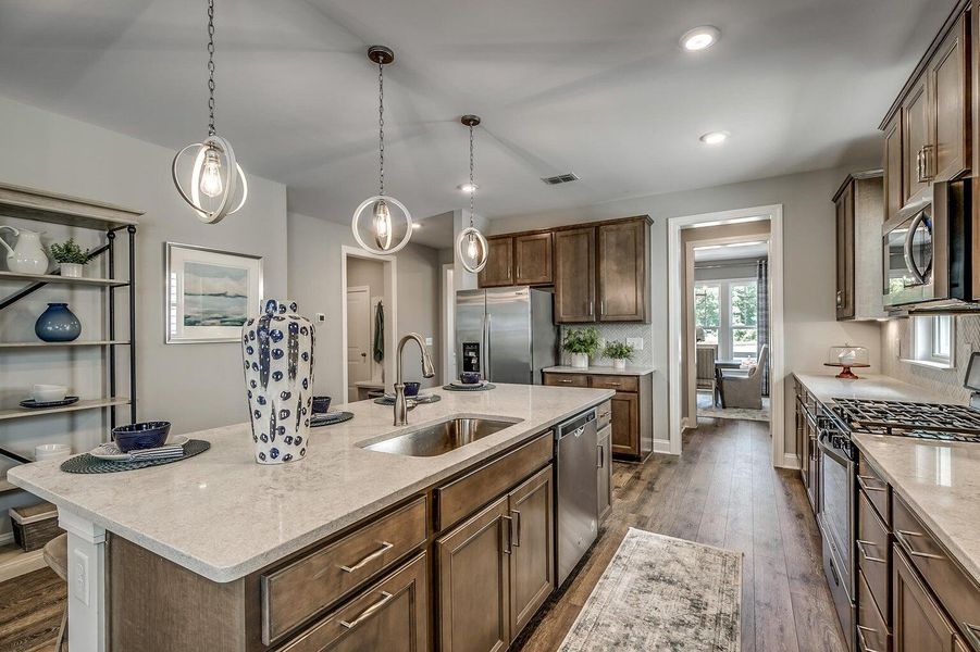 Furnished interior view inside a new home in The Groves of Berkeley, Moncks Corner (Image 9).