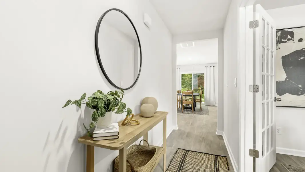 Furnished interior view inside a new home in Fiddlers Landing, Winston-Salem (Image 3).