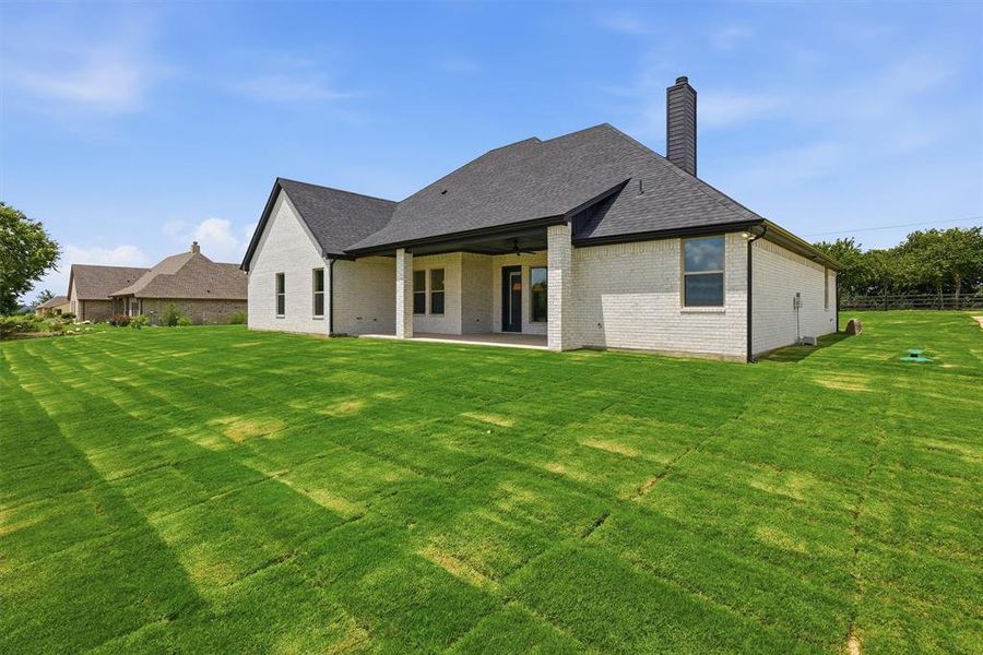 Exterior details and patio area of a home in , Godley (Image 22). Exterior details and patio area of a home in , Godley (Image 22).