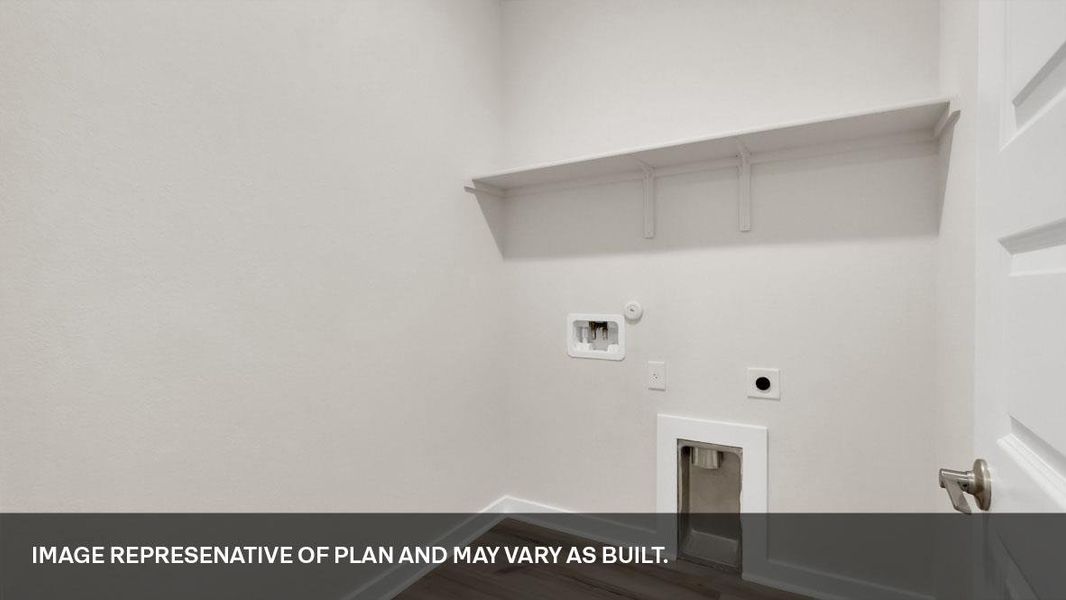 Spacious, unfurnished interior of a new home in Rosenbusch Ranch, Leander (Image 19).