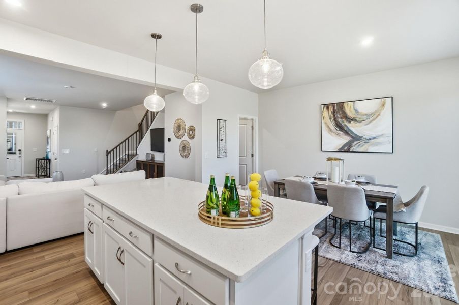 Furnished interior view inside a new home in Arbor Chase, Clover (Image 25).