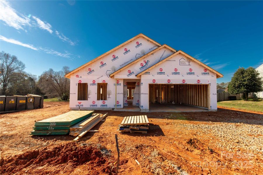 In-progress construction of a new home in , Clover, SC (Image 10). In-progress construction of a new home in , Clover, SC (Image 10).
