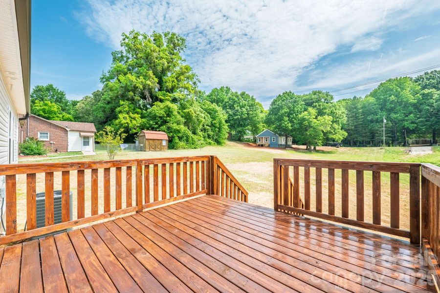 Exterior details and patio area of a home in , Cherryville (Image 26).