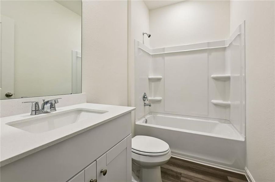 Furnished interior view inside a new home in Crescent Pointe, Carrollton (Image 5).