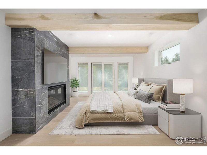 Furnished interior view inside a new home in , Denver (Image 7). Furnished interior view inside a new home in , Denver (Image 7).