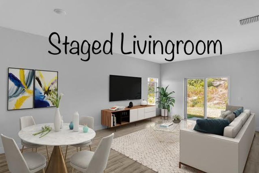 Furnished interior view inside a new home in , Vero Beach (Image 6).