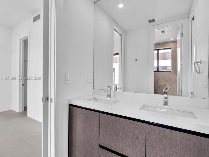 Furnished interior view inside a new home in , Dania Beach (Image 73).