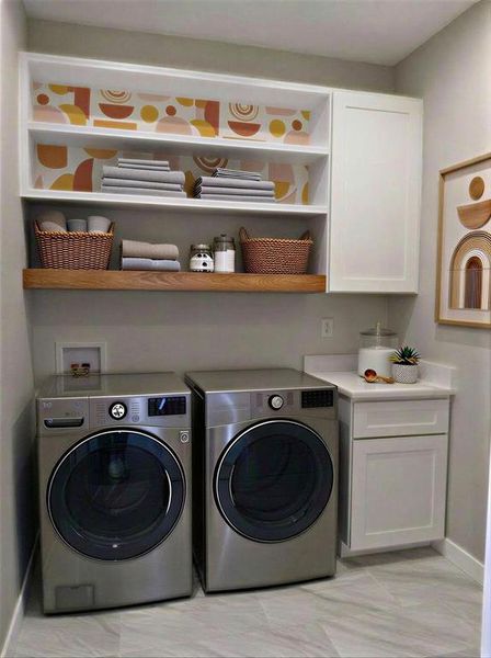 Furnished interior view inside a new home in , Fort Worth (Image 30).