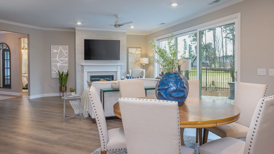 Representative furnished interior of a home built from the Promenade by Epcon Communities in The Courtyards at Oak Grove, Durham (Image 17). Representative furnished interior of a home built from the Promenade by Epcon Communities in The Courtyards at Oak Grove, Durham (Image 17).
