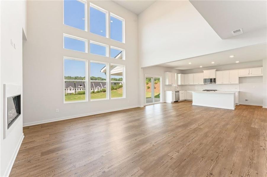 Spacious, unfurnished interior of a new home in The Estates at Gainesville Township, Gainesville (Image 24). Spacious, unfurnished interior of a new home in The Estates at Gainesville Township, Gainesville (Image 24).